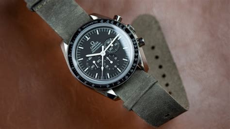 barton leather nato omega speedmaster|barton 22mm leather strap.